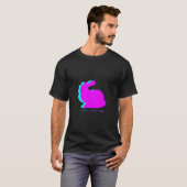 T-shirt Lapin de Vaporwave (Devant entier)