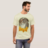 T-shirt Lapin de visage de bébé (Devant entier)