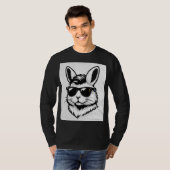 T-shirt lapin drôle (Devant entier)
