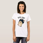 T-shirt Lapin Drôle De Lièvre Afro Avec Pun Afro (Devant entier)