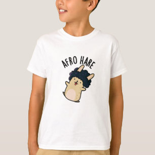 T-shirt Lapin Drôle De Lièvre Afro Avec Pun Afro