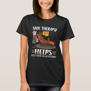 T-shirt Lapin en chocolat drôle de sensibilisation à la sa