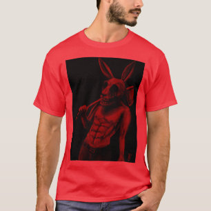 T-shirt Lapin en rouge