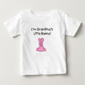 T-shirt lapin (fille) de grand-mère (Devant)