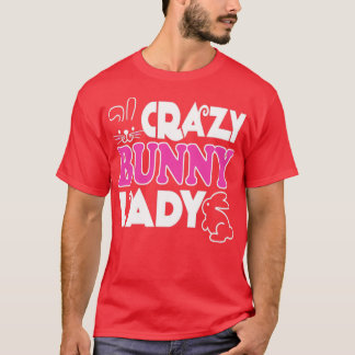 T-shirt Lapin fou Lady I Love Rabbit 1