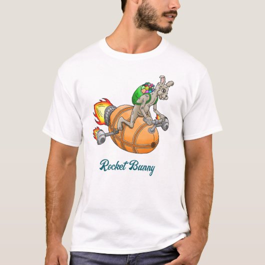T-shirt Lapin Fusée (Devant)