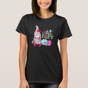 T-shirt Lapin Gnome Oeufs Rabbit Chasse Joyeux Jour de Pâq
