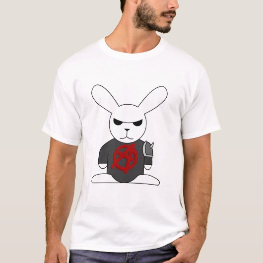 T-shirt Lapin gothique Bruno (Devant)