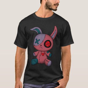 T-shirt Lapin gothique Mignon Adolescent gothique Poupée v