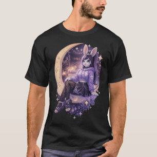 T-shirt Lapin gothique rêveur