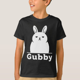 T-shirt Lapin Gubby anime personnage drôle mignon grincheu