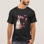 T-shirt Lapin Japonais Sakura Cherry Blossom Flower Trees (Devant)