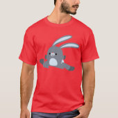 T-shirt lapin joli à exécution (Devant)