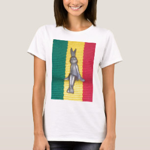 T-shirt Lapin - Lapin à Rasta Couleurs : Une touche de Sup