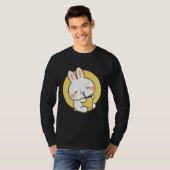 T-shirt Lapin Lapin Boba Tea Anime Kawaii (Devant entier)