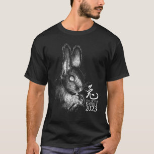 T-shirt Lapin lapin chinois Nouvel An 2023 Zodiac chinois