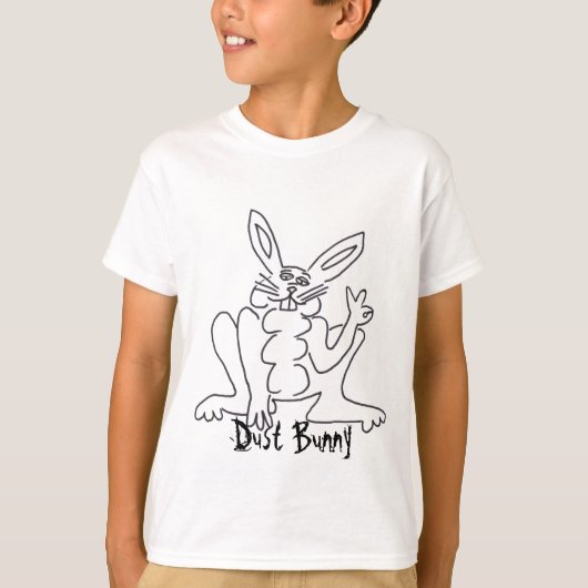 T-shirt lapin, Lapin Dust (Devant)