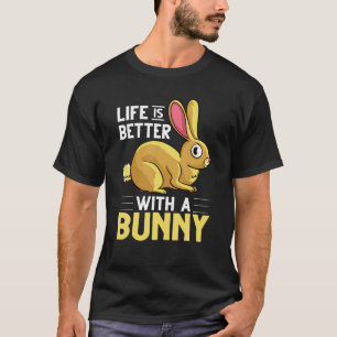 T-shirt Lapin Lapin Lionhead Angora Rex Harlequin Cage
