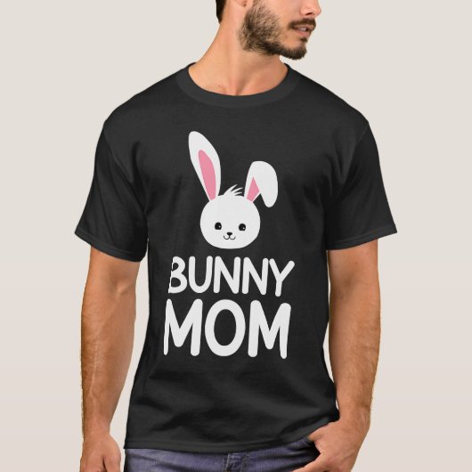T-shirt Lapin Lapin Maman Fluffy (Devant)