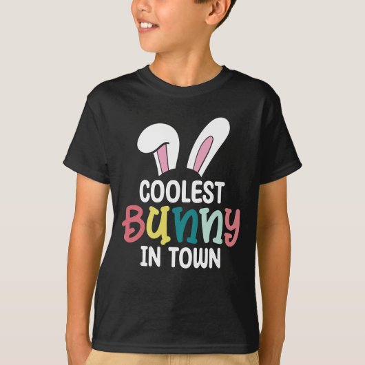 T-shirt Lapin Le Plus Cool En Ville Lapin De Pâques Lapin  (Devant)