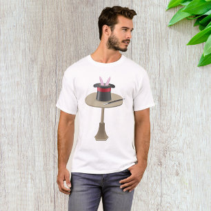 T-shirt Lapin Magique dans un Chapeau avec Baguette