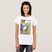 T-shirt Lapin mangeant une carotte (Devant entier)