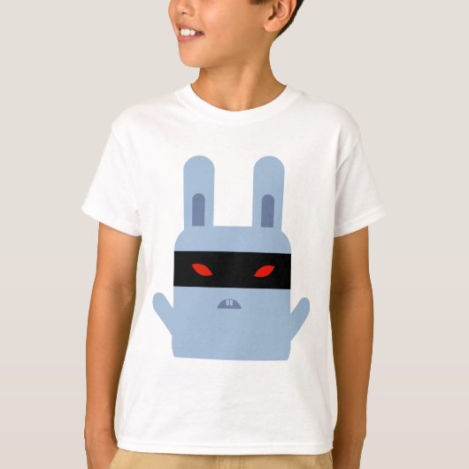 T-shirt Lapin mauvais (Devant)
