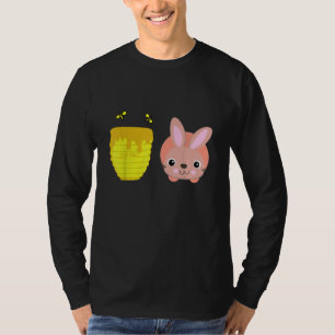 T-shirt Lapin Miel Douce & Drôle Amoureux des Animaux