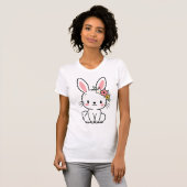 T-shirt Lapin mignon (Devant entier)