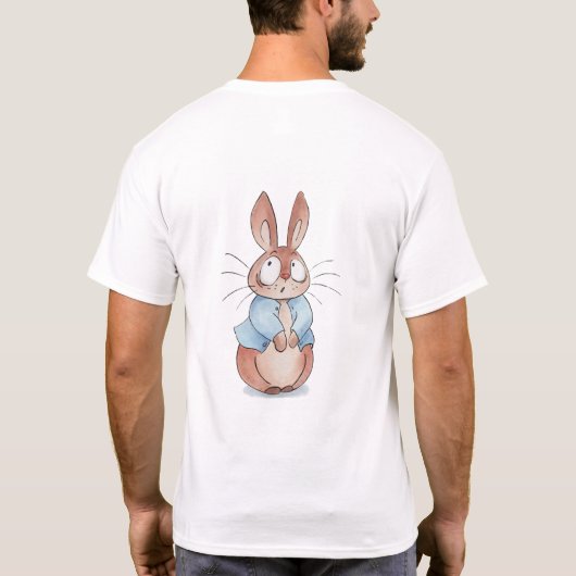 T-Shirt lapin mignon - Adorable lapin Graphic Tee (Dos)
