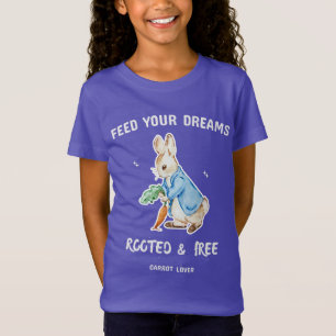 T-shirt Lapin Mignon Amateur de Carottes Nourris