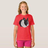T-shirt Lapin néerlandais (Devant entier)