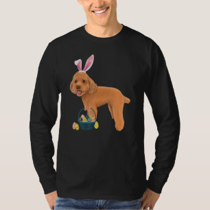 T-shirt Lapin Oreilles Poodle chien mignon chien lapin