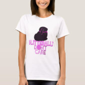 T-shirt Lapin pailleté s'en fiche (Devant)