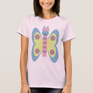 T-shirt Lapin papillon hybride adorable Kawaii