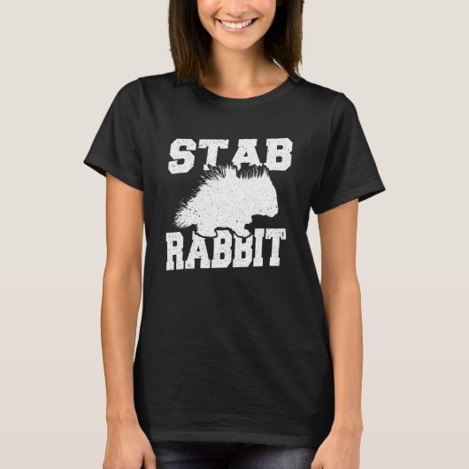 T-shirt Lapin Porcupine Stab (Devant)