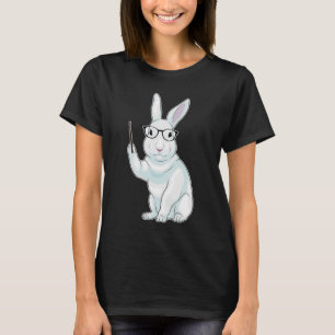 T-shirt Lapin Professeur Pointeur