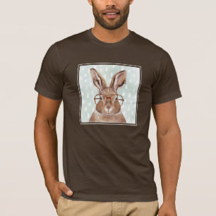 T-shirt Lapin Quatre-Eyed du forestier  