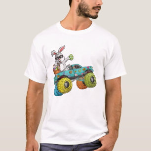 T-shirt Lapin qui Dabeille Joyeuses Pâques Amoureux de Mon