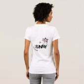 T-shirt Lapin rose triste de Lillte (Dos entier)