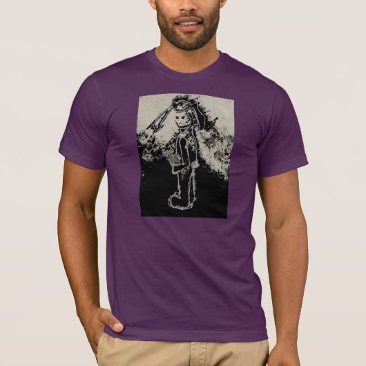 T-shirt lapin sinistre (Devant)
