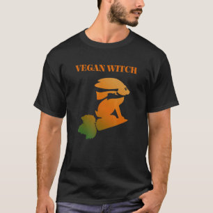 T-shirt Lapin sorcier végan déguisé en carotte