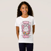T-Shirt Lapin sur la fenêtre (Devant entier)