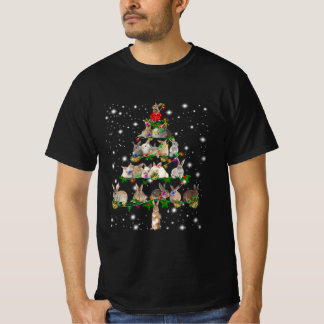 T-shirt Lapins amusants Arbre de Noël
