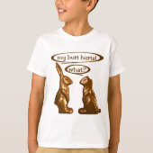 T-shirt Lapins de chocolat (Devant)