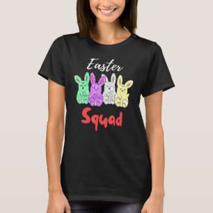T-shirt Lapins de la Escouade de Pâques heureux Jour de Pâ