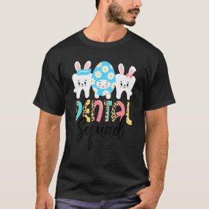 T-shirt Lapins de l'équipe dentaire Dents Mignonnes Assist