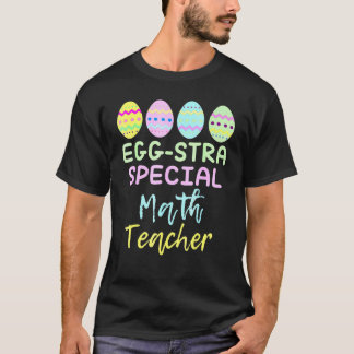T-shirt Lapins de professeur de mathématiques Eggstra spéc