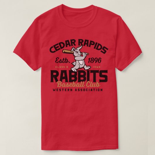 T-shirt Lapins Rapides Cèdre (Design devant)
