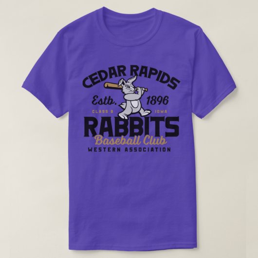 T-shirt Lapins Rapides Cèdre (Design devant)